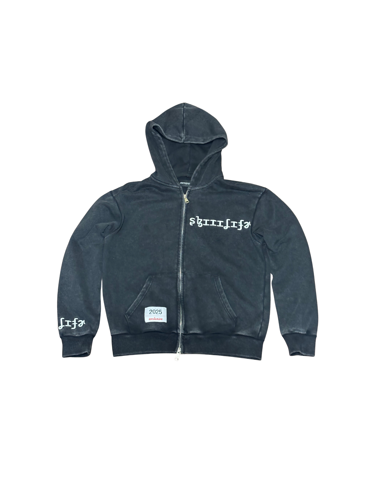 Black skiiilife zip up jacket